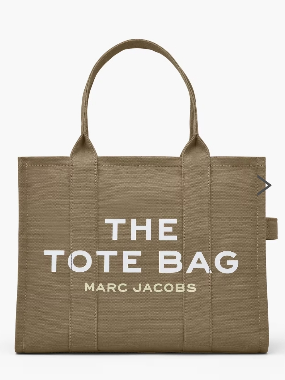 Marc Jacobs Canvas The Tote Bag Large Slate Green Excellent Condition